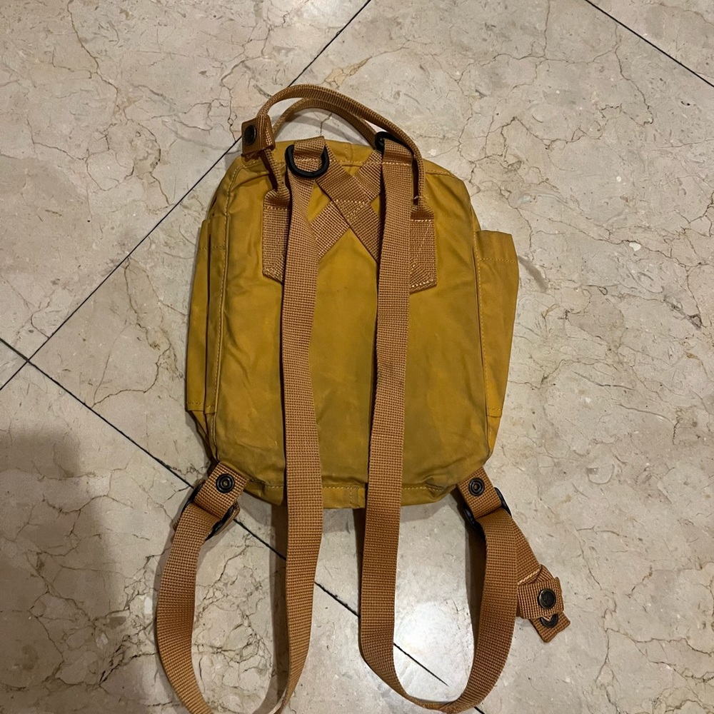 Kånken Yellow Backpack - Picture 2 of 2
